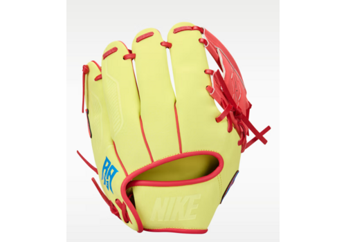 Nike Y Vapor Acuna FM Optic Yellow/Bright Crimson/Photo Blue 10.5 in 