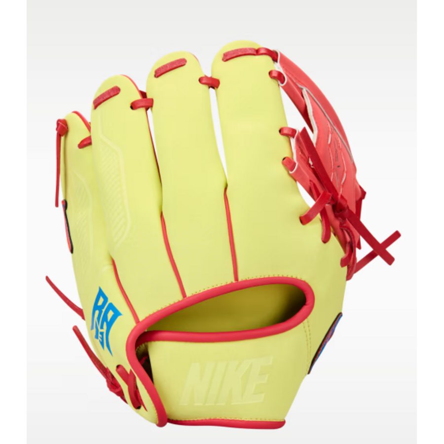 Nike Y Vapor Acuna FM Optic Yellow/Bright Crimson/Photo Blue 10.5 in