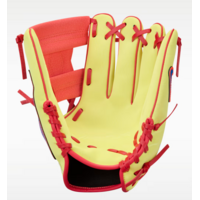 Nike Y Vapor Acuna FM Optic Yellow/Bright Crimson/Photo Blue 10.5 in