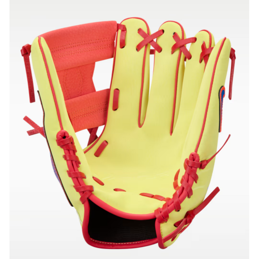 Nike Y Vapor Acuna FM Optic Yellow/Bright Crimson/Photo Blue 10.5 in