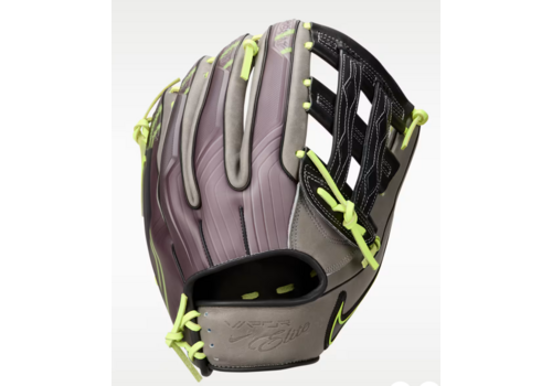 Nike Vapor Elite H Web RHT Smoke Grey/Volt/Black  12.75 in 