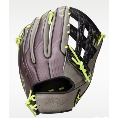 Nike Vapor Elite H Web RHT Smoke Grey/Volt/Black  12.75 in 