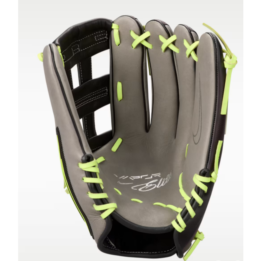 Nike Vapor Elite H Web RHT Smoke Grey/Volt/Black  12.75 in