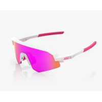 SLENDALE YOUTH Matte White/Pink HiPER Vital Pink Mirror Lens