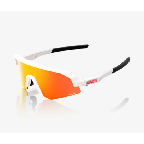 SLENDALE YOUTH Matte White HiPER Red Mirror Lens 
