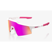 SPEEDCRAFT SL Matte White/Pink  HiPER Vital Pink Mirror Lens
