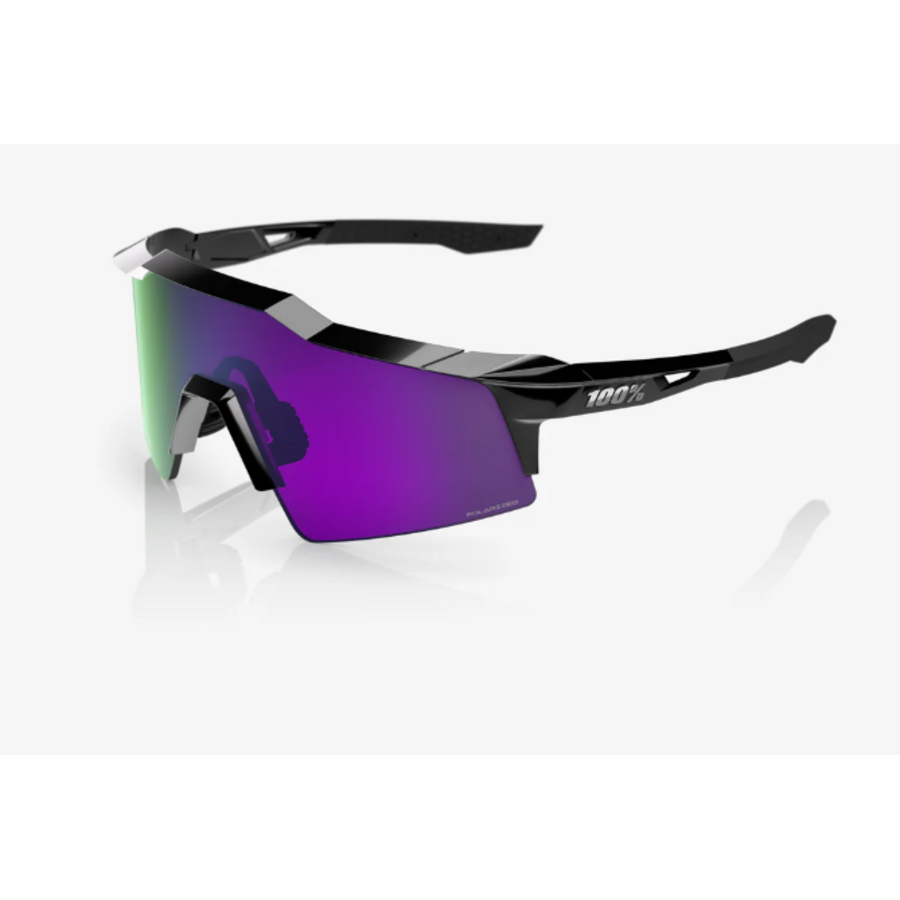 SPEEDCRAFT SL Polished Black HiPER Lavender Mirror Polarized Lens