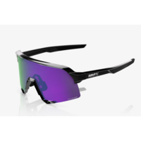S3 Polished Black HiPER Lavender Mirror Polarized Lens