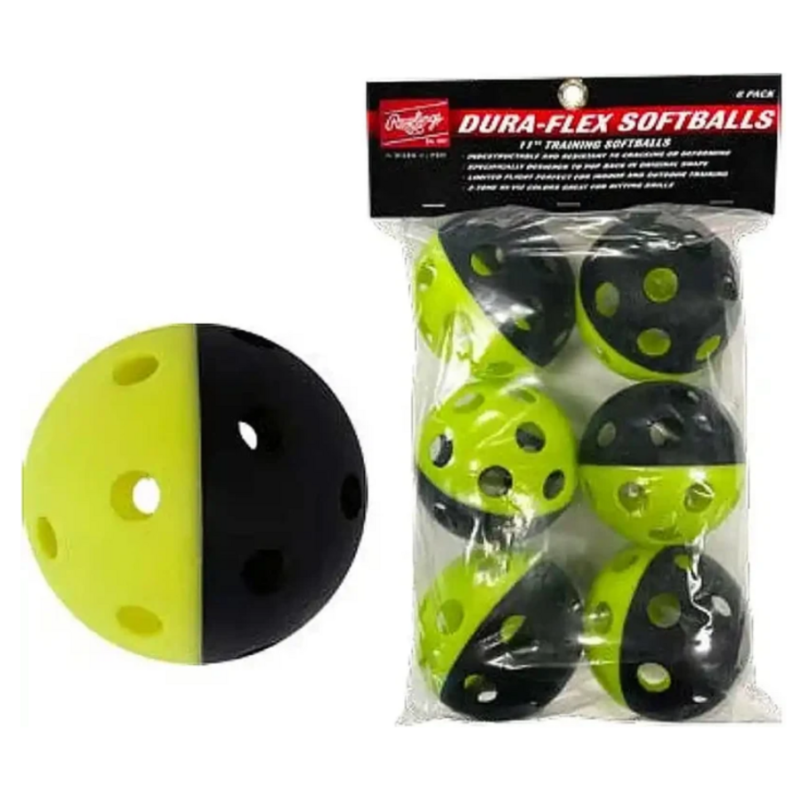Dura Flex Training Softball 6 Pack