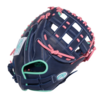 Rawlings R9 Catchers Mitt Navy Pink Softball 33in