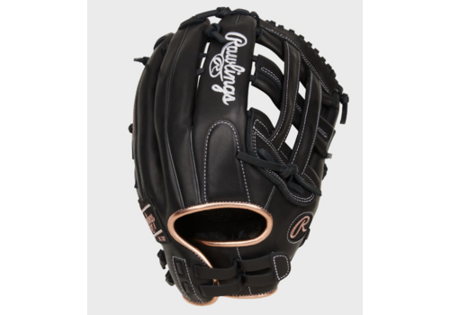 R9 13 in Softball Glove Black 