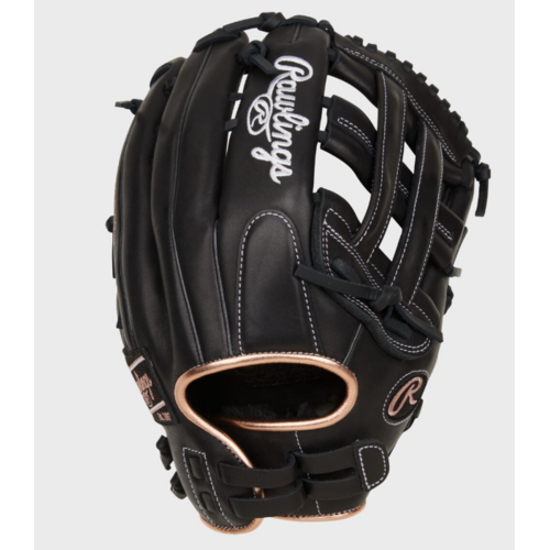 R9 13 in Softball Glove Black 