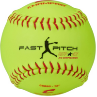 12 in Fast Pitch Durahide Cover Practice Balls CSB65