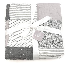 Gray Straight Boy Quilt