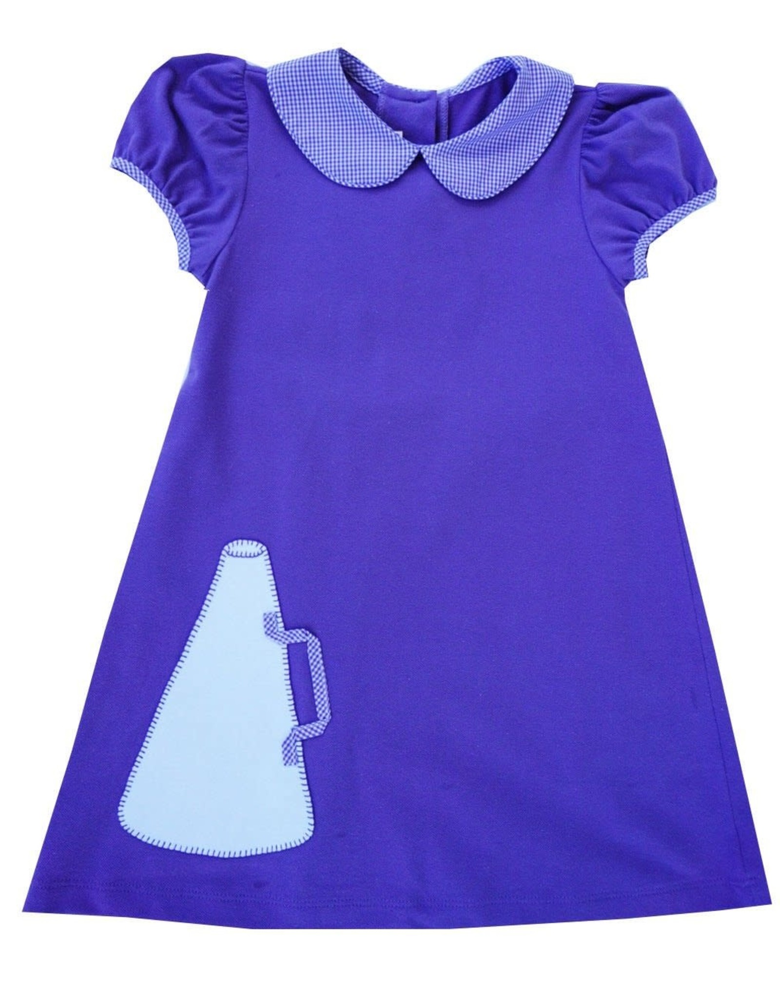LullabySet Girls Purple Knit Megaphone Dress
