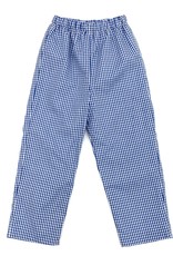 Claire and Charlie Wizard of Oz Royal Blue Check Pants