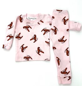 Two Piece Crawfish Pajama Set