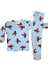 Two Piece Crawfish Pajama Set