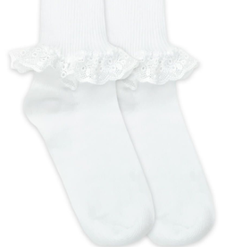 Jefferies Socks Chantilly Lace Turn Cuff Socks 2107