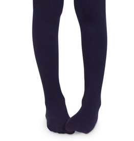 Jefferies Socks Navy Organic Cotton Tights 1500