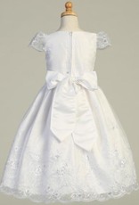 Embroidered Organza With Sequins - T-Length