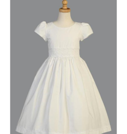 Cotton With Smocked Waistband - Tea Length