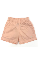 SouthBound Pink Elastic Waistband Shorts