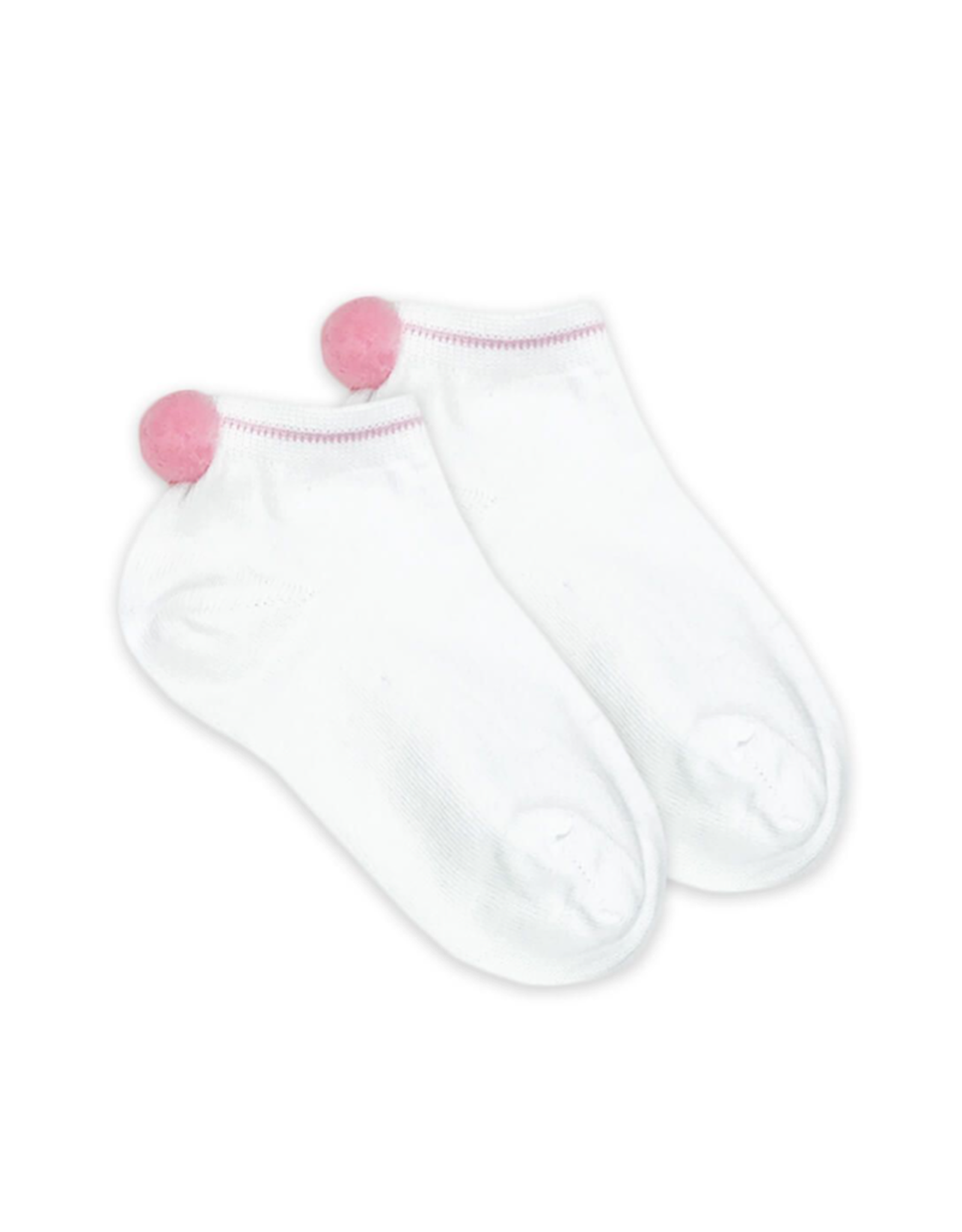 Jefferies Socks Ankle Sock with White Pom Pom 2208