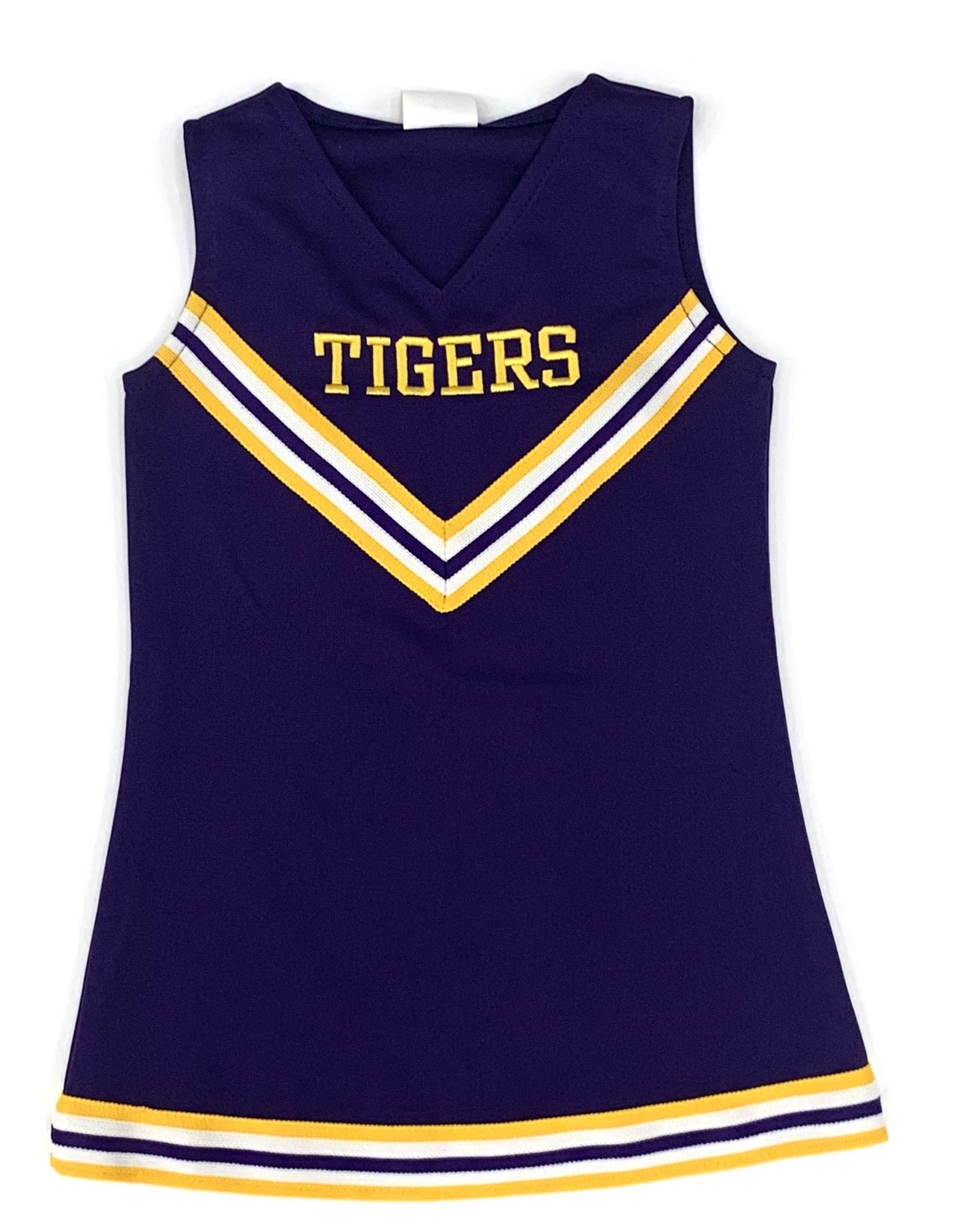 Lets Cheer Purple Cheer Uniform Dress - Tigers