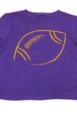 Mustard & ketchup SS Purple Tshirt with Gold Football