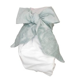 The Beaufort Bonnet Company Bow Swaddle Silk