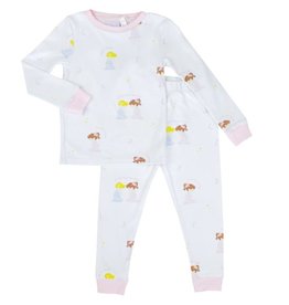 LullabySet Sweet Pea PJ Set Girl Pray