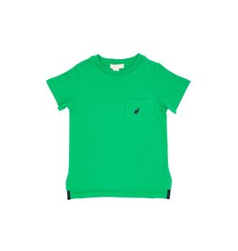 The Beaufort Bonnet Company Carter Crewneck With Pocket Kiawah Kelly Green The Beaufort Bonnet Company Carter Crewneck With Pocket Kiawah Kelly Green