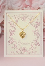 Collectables Gold Heart Locket Necklace CJ 301