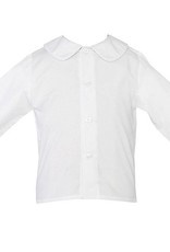 Petit Bebe Boys LS White Shirt w/ Buttons