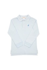 The Beaufort Bonnet Company Prim & Proper LS Pima Polo, Buckhead Blue