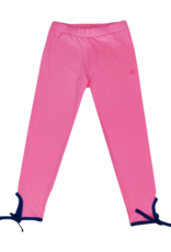 SET Avery Legging - Pink with Navy Ankle Ties