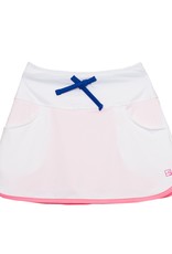 SET Tiffany Tennis Skort White/Royal Ties/Pink