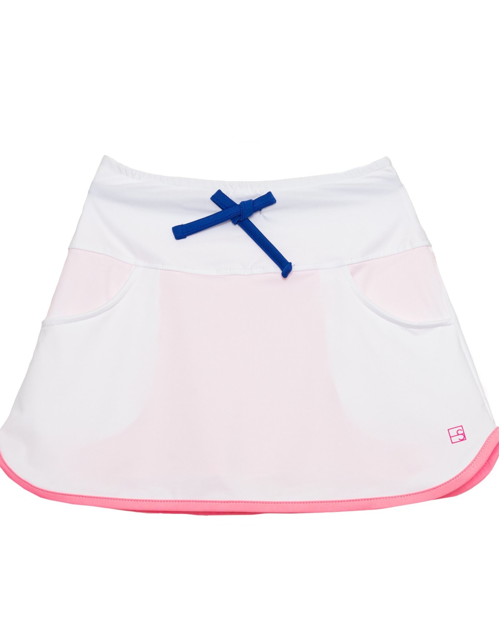 SET Tiffany Tennis Skort White/Royal Ties/Pink