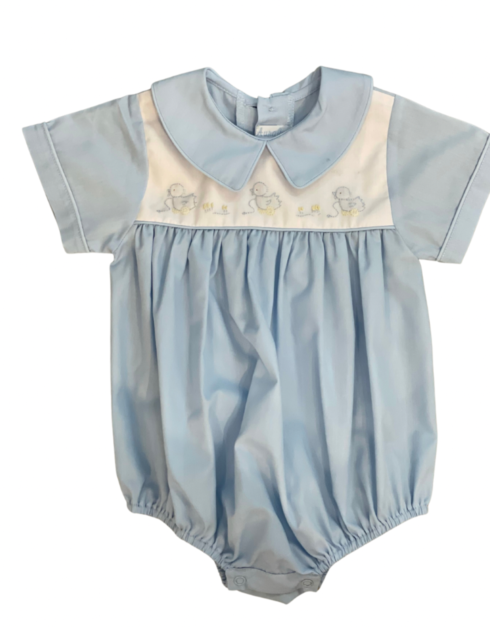 Auraluz Blue Boy Bubble  (616), Duck Pull Embroidery