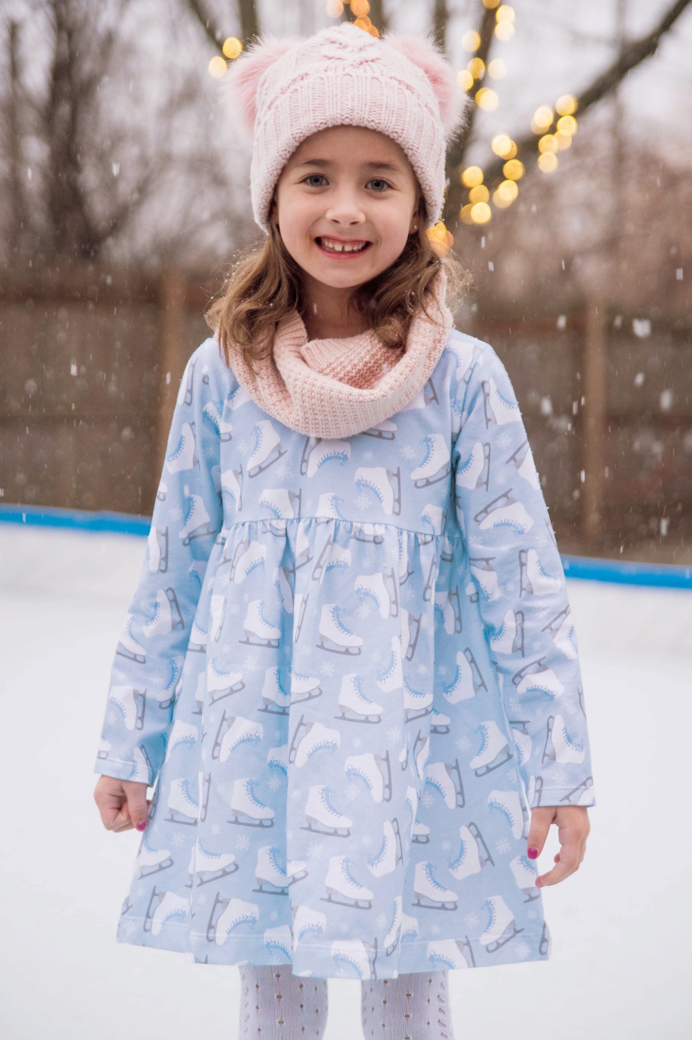 Isla Ice Skate Dress Mini Macarons Boutique