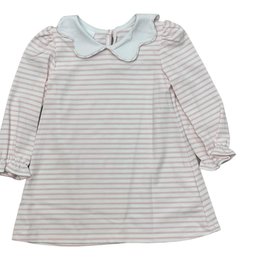 Zuccini Bryar Dress Light Pink Stripe, 2T