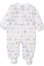 Kissy Kissy Elephant Echelon Zipper Footie