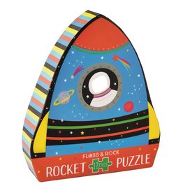 Floss & Rock Rocket Jigsaw Puzzle 12 pc