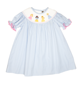 Banana Split Princess Party Smocked Bishop Dress