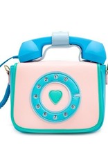 Bewaltz Ring Ring Phone Convertible Handbag in Mermaizing Blue