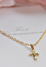 Collectables Gold Crucifix First Communion Necklace CJ 568