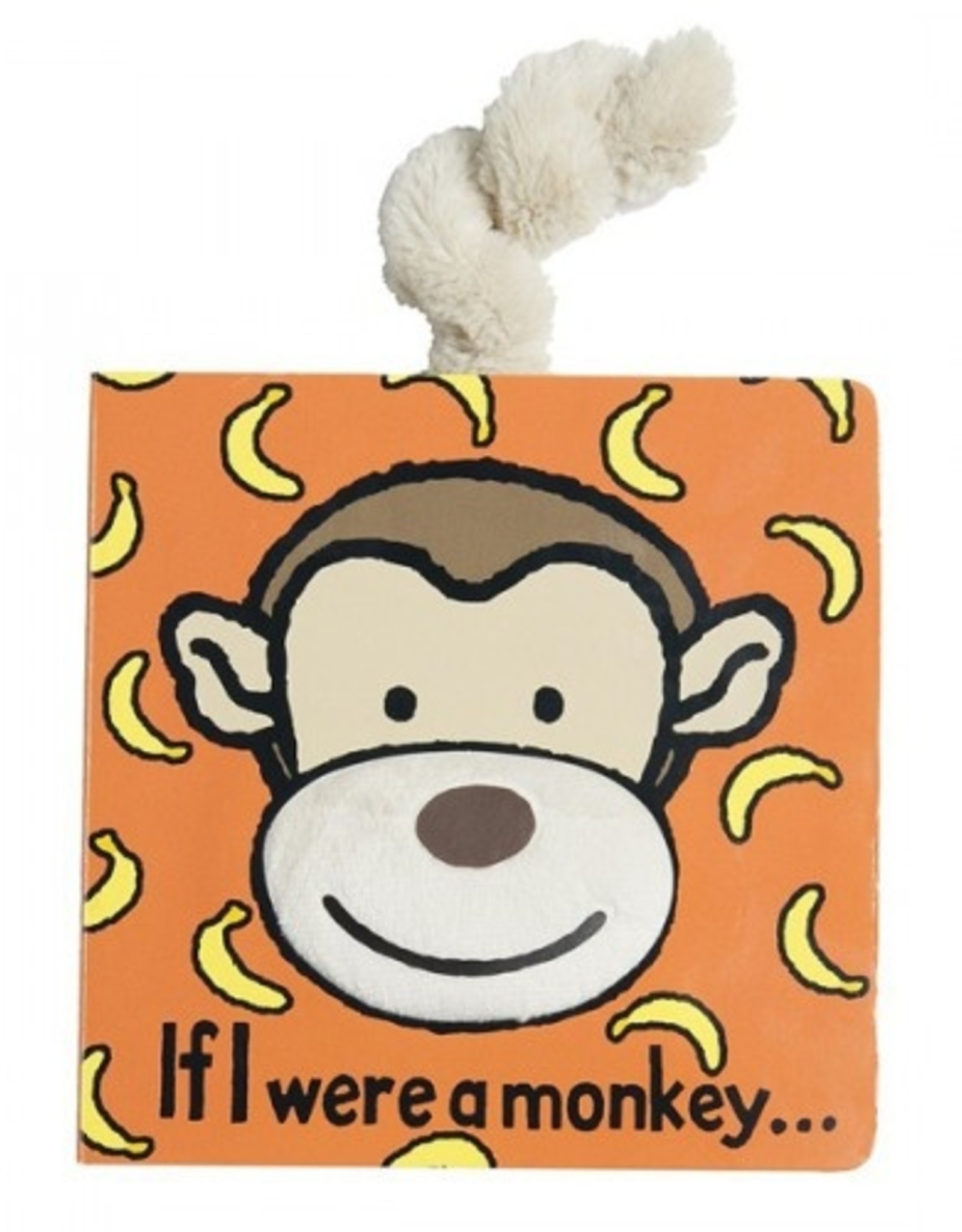 Jelly Cat "If I Were A Monkey" Board Book