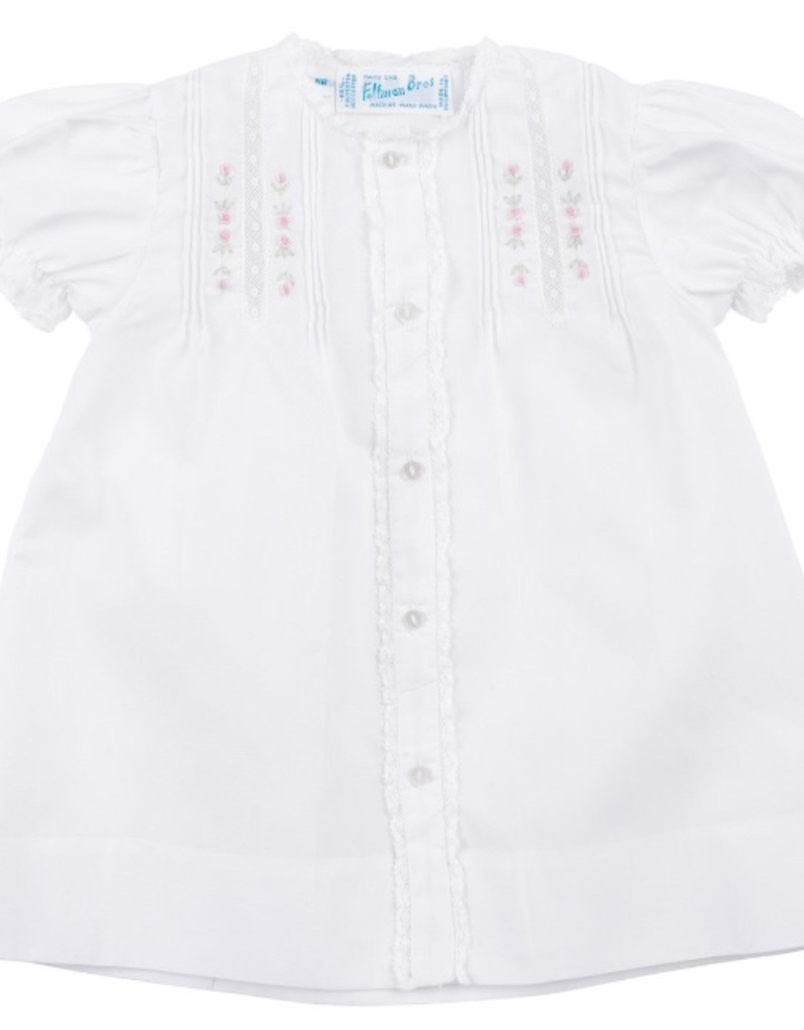 Feltman Brothers Floral & Lace Daygown NB