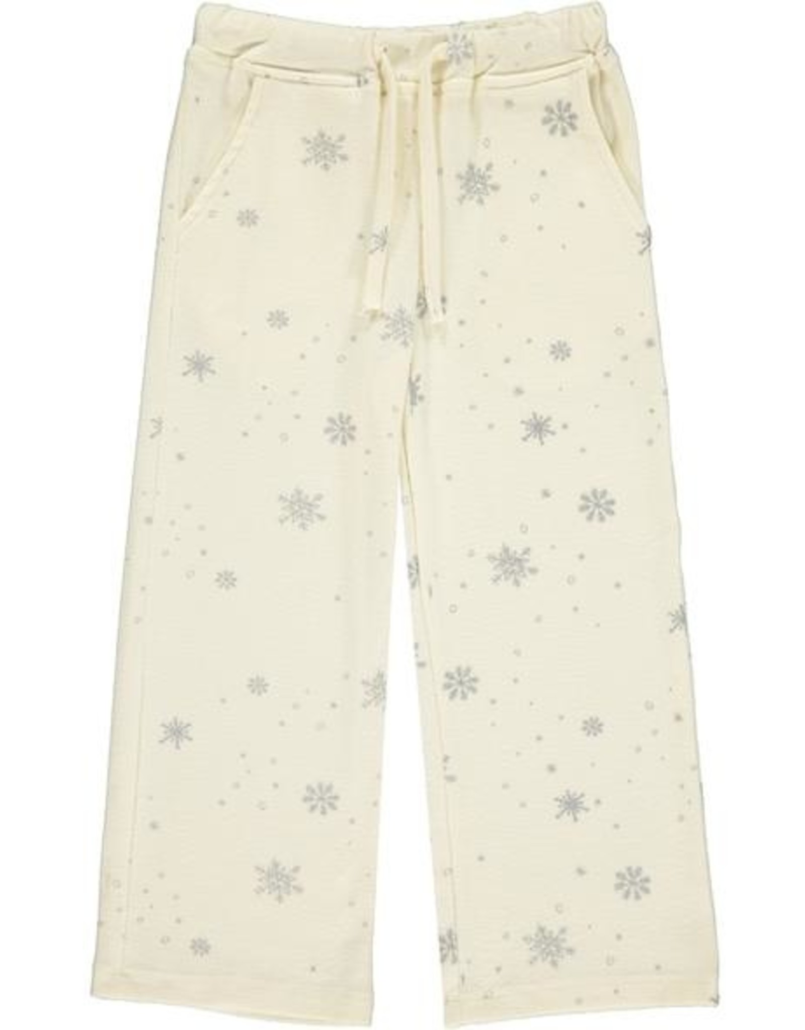 Vignette Jillian Lounge Pants Cream Snowflake